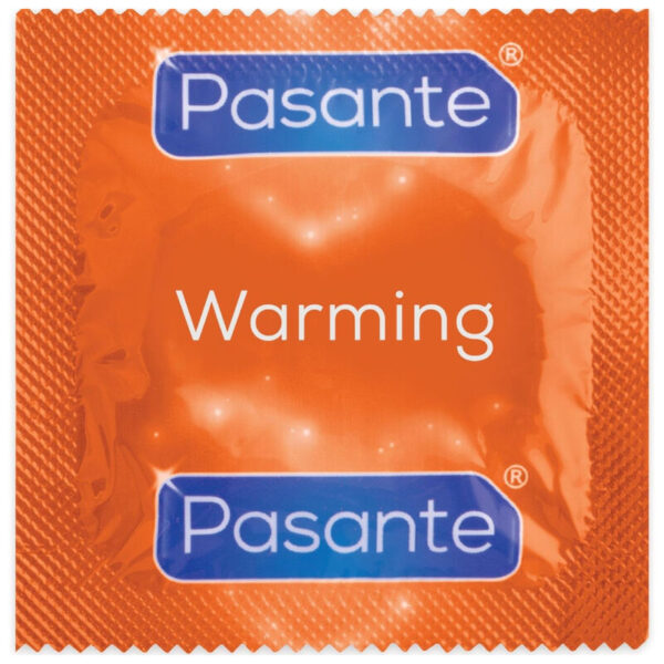 Imagen del artículo erótico PASANTE - PRESERVATIVO EFECTO CALOR BOLSA 144 UNIDADES de PASANTE en la sección PRESERVATIVOS |Todos los tamaños de cajas|Cajas de 30 a 288 de Millenial Sexshop.