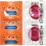 Imagen del artículo erótico PASANTE - PRESERVATIVO SABOR FRESA BOLSA 144 UNIDADES de PASANTE en la sección PRESERVATIVOS |Sabores de Millenial Sexshop.