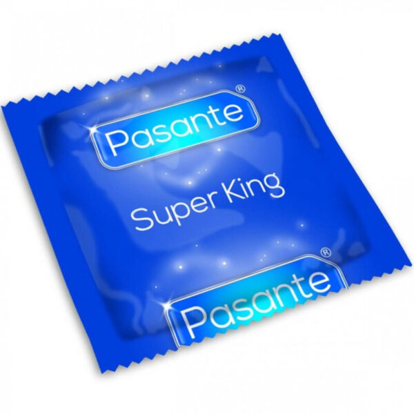 Imagen del artículo erótico PASANTE - PRESERVATIVO TAMAÑO SUPER KING BOLSA 144 UNIDADES de PASANTE en la sección PRESERVATIVOS |Todas las tallas|Tamaño XL (Grandes) de Millenial Sexshop.