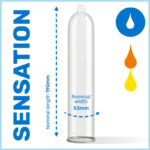 PASANTE - PRESERVATIVOS SABORES TROPICAL BOLSA 144 UNIDADES - Imagen 3