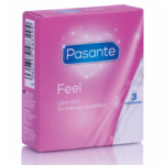 Imagen del artículo erótico PASANTE - PRESERVATIVOS SENSITIVE ULTRAFINO 3 UNIDADES de PASANTE en la sección PRESERVATIVOS |Sensitivos de Millenial Sexshop.