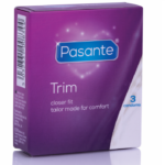 Imagen del artículo erótico PASANTE - PRESERVATIVOS TRIM MS DELGADO 3 UNIDADES de PASANTE en la sección PRESERVATIVOS |Sensitivos de Millenial Sexshop.