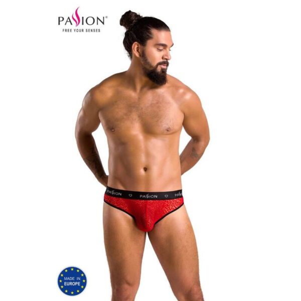 Imagen del artículo erótico PASSION - 031 SLIP MIKE ROJO S/M de PASSION MEN en la sección MODA & LENCERÍA|Lencería Hombre|Slips de Millenial Sexshop.