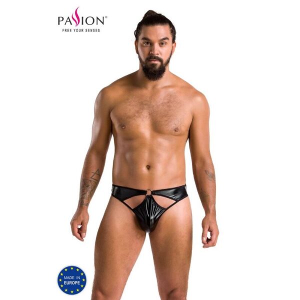 Imagen del artículo erótico PASSION - 033 TANGA PAUL NEGRO L/XL de PASSION MEN en la sección MODA & LENCERÍA|Lencería Hombre|Tangas de Millenial Sexshop.