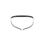 PASSION - 034 SLIP OPEN LUKE NEGRO S/M - Imagen 6