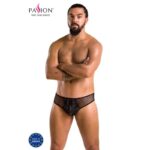 Imagen del artículo erótico PASSION - 035 SLIP RICHARD NEGRO S/M de PASSION MEN en la sección MODA & LENCERÍA|Lencería Hombre|Slips de Millenial Sexshop.