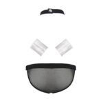 PASSION - 036 SLIP ALFROJO NEGRO L/XL - Imagen 6