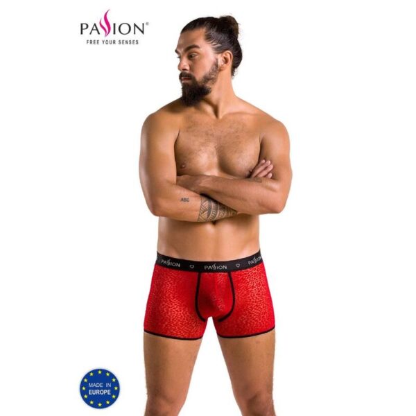 Imagen del artículo erótico PASSION - 046 SHORT PARKER ROJO S/M de PASSION MEN en la sección MODA & LENCERÍA|Lencería Hombre|Boxers de Millenial Sexshop.