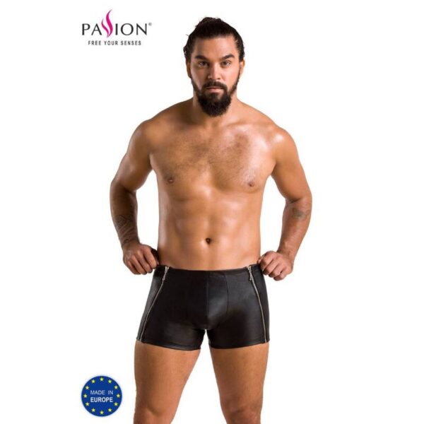 Imagen del artículo erótico PASSION - 049 SHORT MATT NEGRO S/M de PASSION MEN en la sección MODA & LENCERÍA|Lencería Hombre|Boxers de Millenial Sexshop.