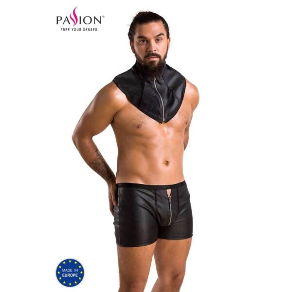 Imagen del artículo erótico PASSION - 051 SET EDWARD NEGRO S/M de PASSION MEN en la sección MODA & LENCERÍA|Lencería Hombre|Packs Lencería Masculina de Millenial Sexshop.