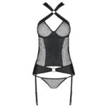 PASSION - AMANDA CORSET CUERO ECOLOGICO L/XL - Imagen 4
