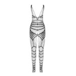 PASSION - BS 102 BODYSTOCKING BLANCO TALLA ÚNICA - Imagen 3