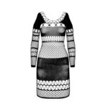 PASSION - BS 105 BODYSTOCKING ROJO TALLA ÚNICA - Imagen 3