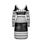 PASSION - BS 105 BODYSTOCKING ROJO TALLA ÚNICA - Imagen 4