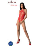 PASSION - BS094 BODYSTOCKING ROJO TALLA ÚNICA - Imagen 3