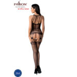 PASSION - BS095 BODYSTOCKING NEGRO TALLA ÚNICA - Imagen 4