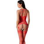 PASSION - BS095 BODYSTOCKING ROJO TALLA ÚNICA - Imagen 2