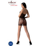 PASSION - BS096 BODYSTOCKING NEGRO TALLA ÚNICA - Imagen 4