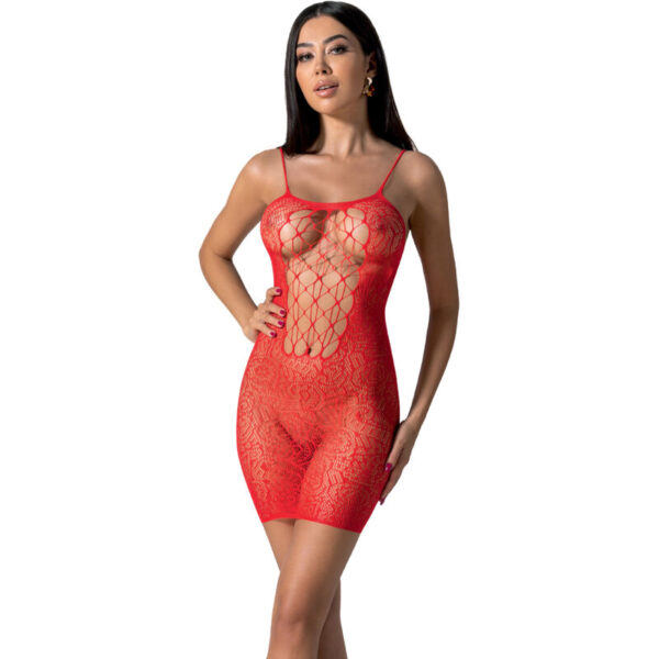 Imagen del artículo erótico PASSION - BS096 BODYSTOCKING ROJO TALLA ÚNICA de PASSION WOMAN BODYSTOCKINGS en la sección MODA & LENCERÍA|Lencería Mujer|Lencería Picante|Vestidos Sexys de Millenial Sexshop.