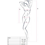 PASSION - BS097 BODYSTOCKING NEGRO TALLA ÚNICA - Imagen 7