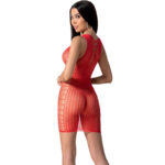 PASSION - BS097 BODYSTOCKING ROJO TALLA ÚNICA - Imagen 2