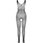PASSION - BS098 BODYSTOCKING NEGRO TALLA ÚNICA - Imagen 6