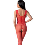 PASSION - BS098 BODYSTOCKING ROJO TALLA ÚNICA - Imagen 2