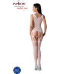 PASSION - BS099 BODYSTOCKING BLANCO TALLA ÚNICA - Imagen 4