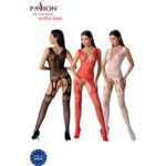 PASSION - BS099 BODYSTOCKING BLANCO TALLA ÚNICA - Imagen 6