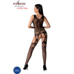 PASSION - BS099 BODYSTOCKING NEGRO TALLA ÚNICA - Imagen 4
