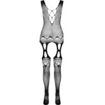 PASSION - BS099 BODYSTOCKING NEGRO TALLA ÚNICA - Imagen 5