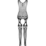 PASSION - BS099 BODYSTOCKING NEGRO TALLA ÚNICA - Imagen 6