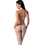 PASSION - BS100 BODYSTOCKING BLANCO TALLA ÚNICA - Imagen 2