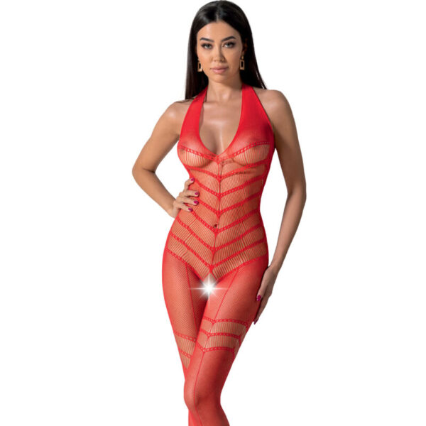 Imagen del artículo erótico PASSION - BS100 BODYSTOCKING ROJO TALLA ÚNICA de PASSION WOMAN BODYSTOCKINGS en la sección MODA & LENCERÍA|Lencería Mujer|Lencería Picante|Bodystocking de Millenial Sexshop.