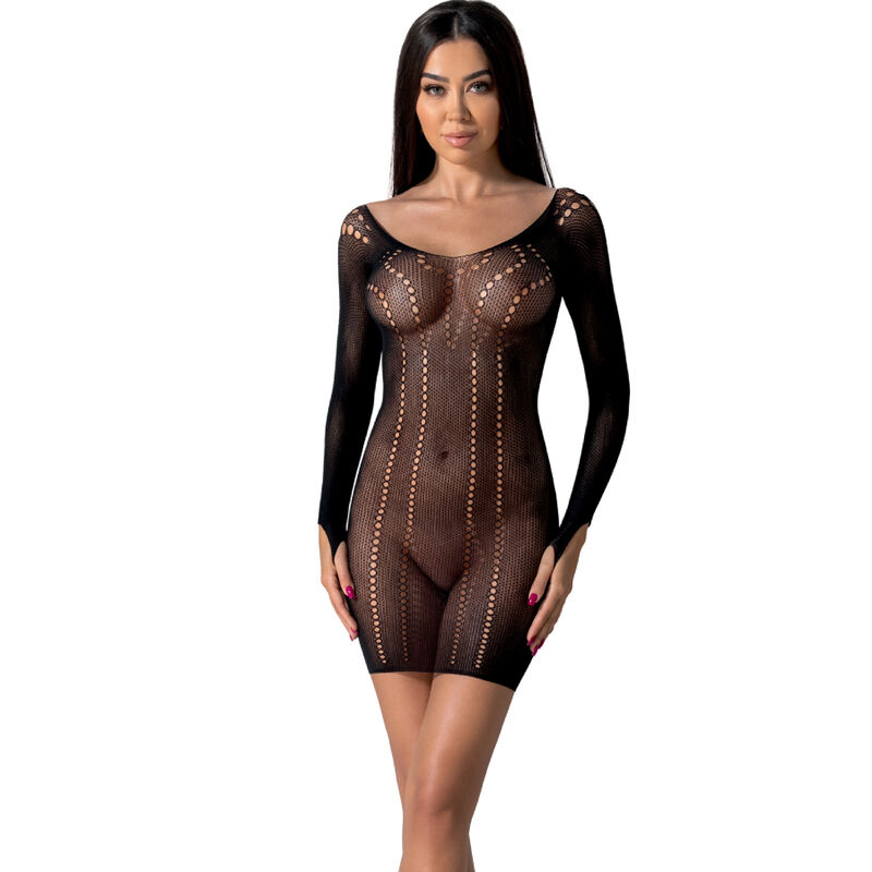 Imagen del artículo erótico PASSION - BS101 BODYSTOCKING NEGRO TALLA ÚNICA de PASSION WOMAN BODYSTOCKINGS en la sección MODA & LENCERÍA|Lencería Mujer|Lencería Picante|Bodystocking de Millenial Sexshop.