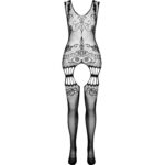 PASSION - ECO COLLECTION BODYSTOCKING ECO BS009 NEGRO - Imagen 3