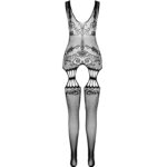 PASSION - ECO COLLECTION BODYSTOCKING ECO BS009 NEGRO - Imagen 4