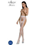 Imagen del artículo erótico PASSION - ECO COLLECTION BODYSTOCKING ECO S003 BLANCO de PASSION WOMAN GARTER & STOCK en la sección MODA & LENCERÍA|Lencería Mujer|Lencería Picante|Medias con Liguero de Millenial Sexshop.