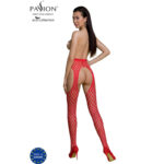 PASSION - ECO COLLECTION BODYSTOCKING ECO S003 ROJO - Imagen 2