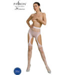Imagen del artículo erótico PASSION - ECO COLLECTION BODYSTOCKING ECO S005 BLANCO de PASSION WOMAN GARTER & STOCK en la sección MODA & LENCERÍA|Lencería Mujer|Lencería Picante|Medias con Liguero de Millenial Sexshop.