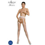 Imagen del artículo erótico PASSION - ECO COLLECTION BODYSTOCKING ECO S008 BLANCO de PASSION WOMAN GARTER & STOCK en la sección MODA & LENCERÍA|Lencería Mujer|Lencería Picante|Medias con Liguero de Millenial Sexshop.