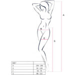 PASSION - S027 MEDIAS CON LIGUERO BLANCO TALLA ÚNICA - Imagen 5