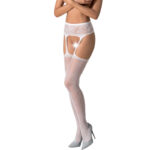 Imagen del artículo erótico PASSION - S028 MEDIAS CON LIGUERO BLANCO TALLA ÚNICA de PASSION WOMAN GARTER & STOCK en la sección MODA & LENCERÍA|Lencería Mujer|Lencería Picante|Medias con Liguero de Millenial Sexshop.
