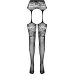 PASSION - S029 MEDIAS CON LIGUERO NEGRO TALLA ÚNICA - Imagen 5