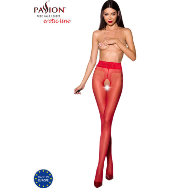 Imagen del artículo erótico PASSION - TIOPEN 001 MEDIAS ROJO 3/4 20 DEN de PASSION WOMAN GARTER & STOCK en la sección MODA & LENCERÍA|Lencería Mujer|Lencería Sexy|Medias de Millenial Sexshop.