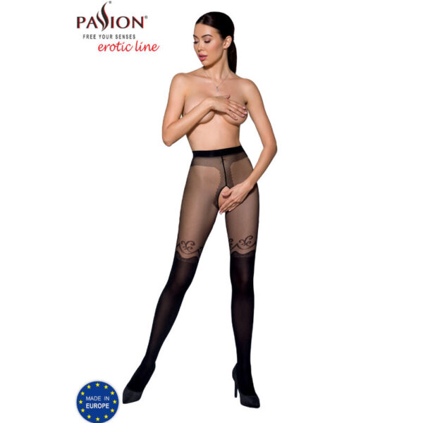 Imagen del artículo erótico PASSION - TIOPEN 012 MEDIAS NEGRO 3/4 20/40 DEN de PASSION WOMAN GARTER & STOCK en la sección MODA & LENCERÍA|Lencería Mujer|Lencería Sexy|Medias de Millenial Sexshop.