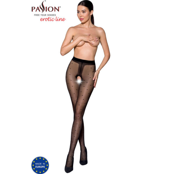 Imagen del artículo erótico PASSION - TIOPEN 018 MEDIAS NEGRO 1/2 20 DEN de PASSION WOMAN GARTER & STOCK en la sección MODA & LENCERÍA|Lencería Mujer|Lencería Sexy|Medias de Millenial Sexshop.