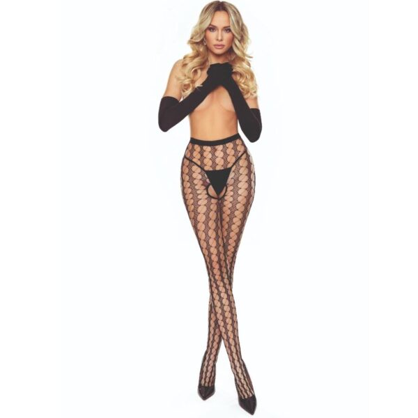 Imagen del artículo erótico PASSION - TIOPEN 031 MEDIAS NEGRO 1/2 de PASSION WOMAN en la sección MODA & LENCERÍA|Lencería Mujer|Lencería Sexy|Medias de Millenial Sexshop.