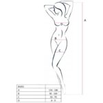 PASSION - WOMAN BS032 BODYSTOCKING NEGRO TALLA ÚNICA - Imagen 3