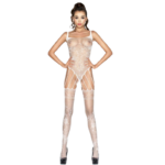 Imagen del artículo erótico PASSION - WOMAN BS034 BODYSTOCKING BLANCO TALLA ÚNICA de PASSION WOMAN en la sección MODA & LENCERÍA|Lencería Mujer|Lencería Picante|Bodystocking de Millenial Sexshop.